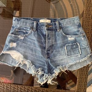 Abercrombie & Fitch High Waisted Shorts Size 4/27
